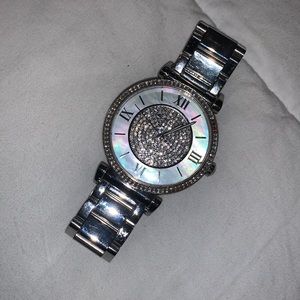 silver Michael Kors watch